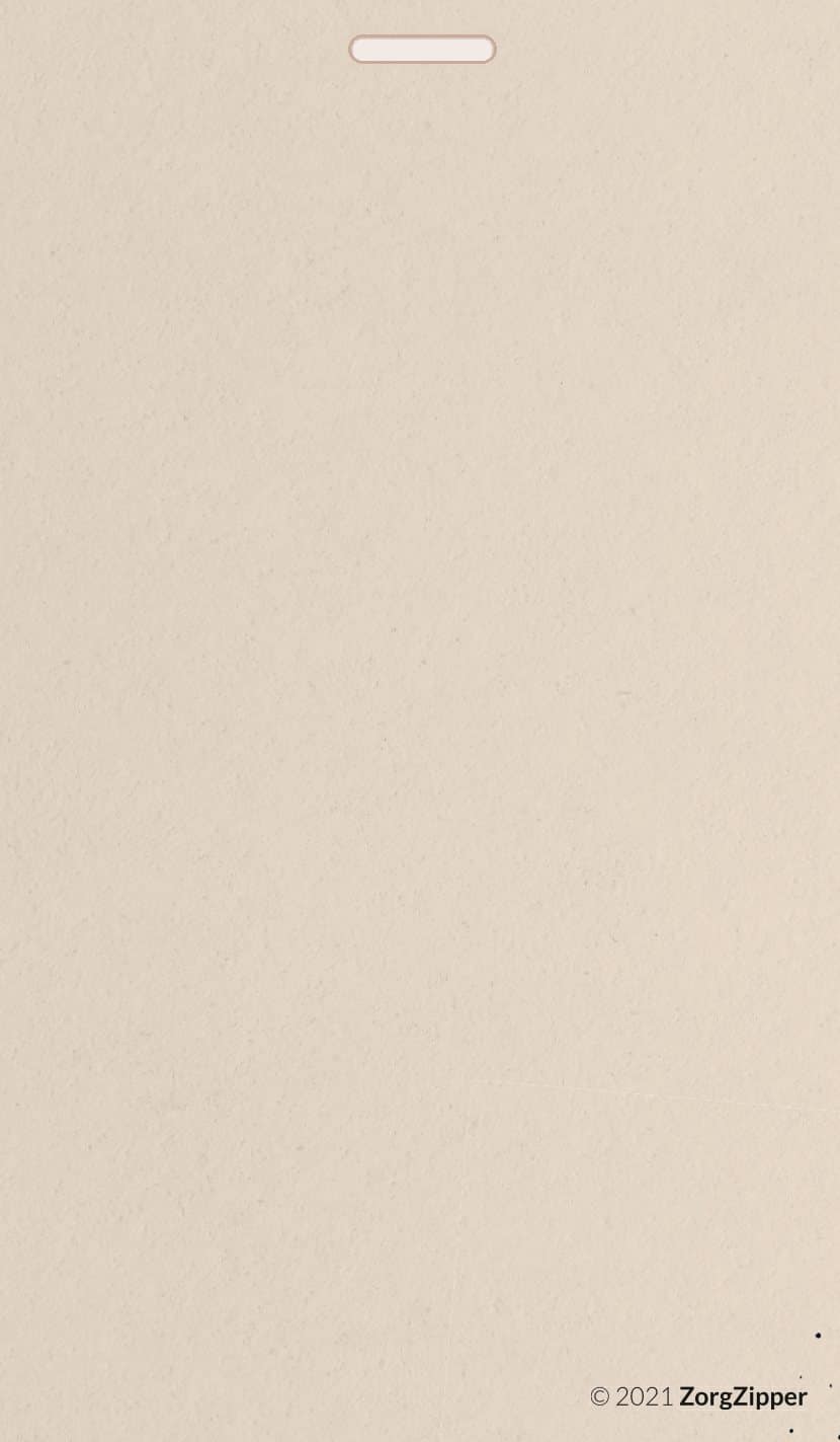 ZorgZipper logokaart, achterkant