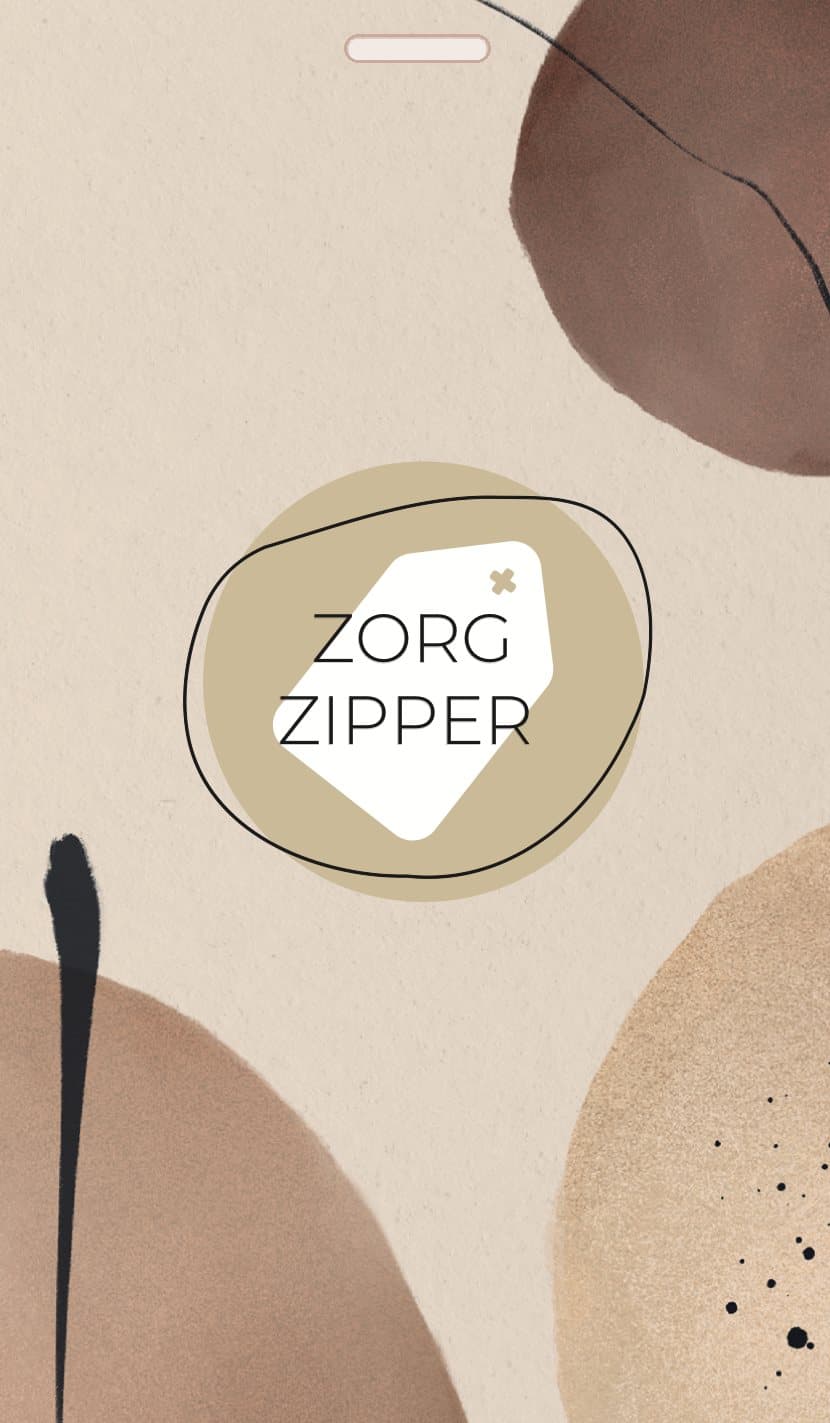 Voorbeeld van een kaart met eigen logo